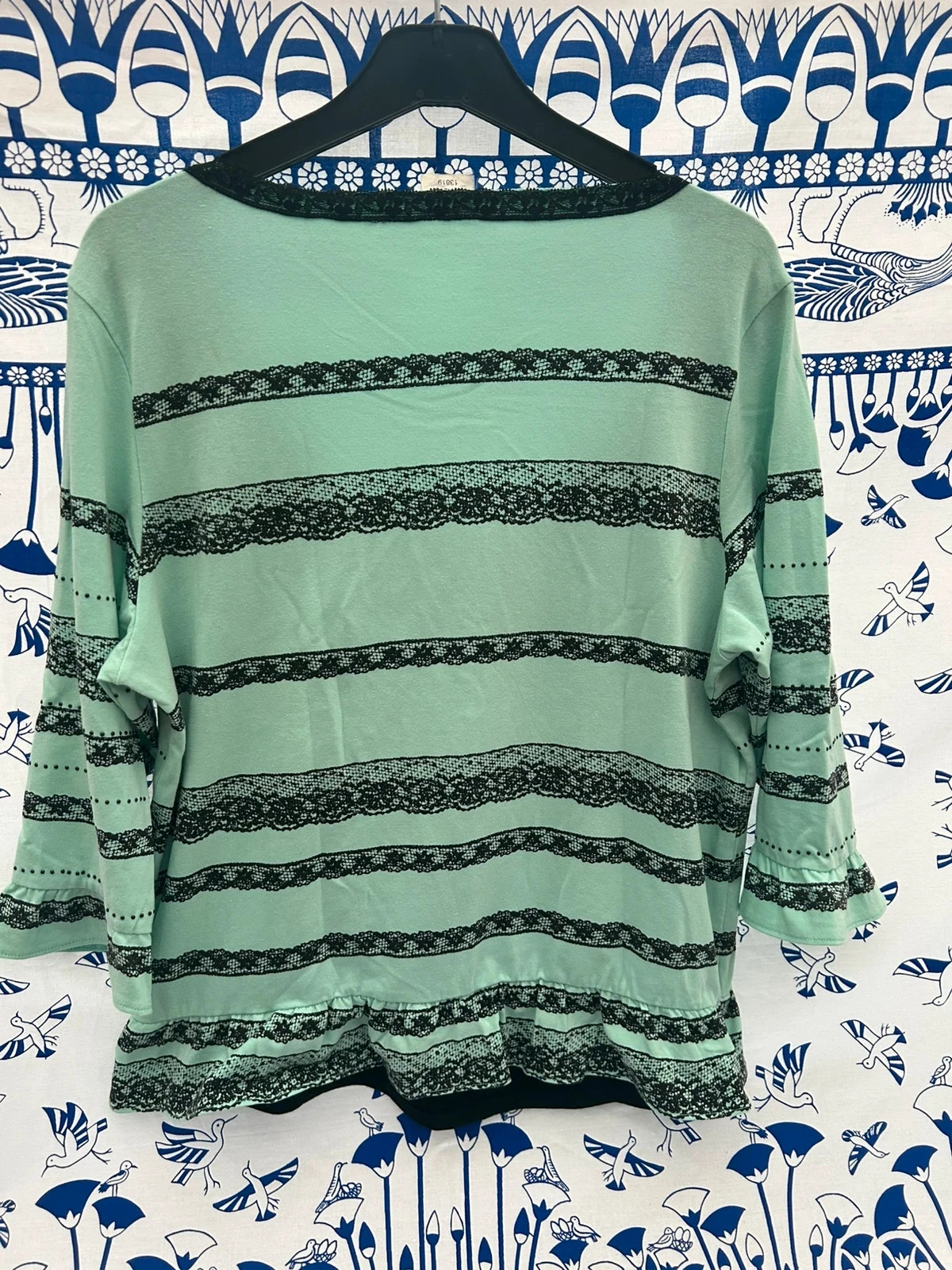 Blusa 44/2XL mangas 3/4 feminina em bom estado – photo 4